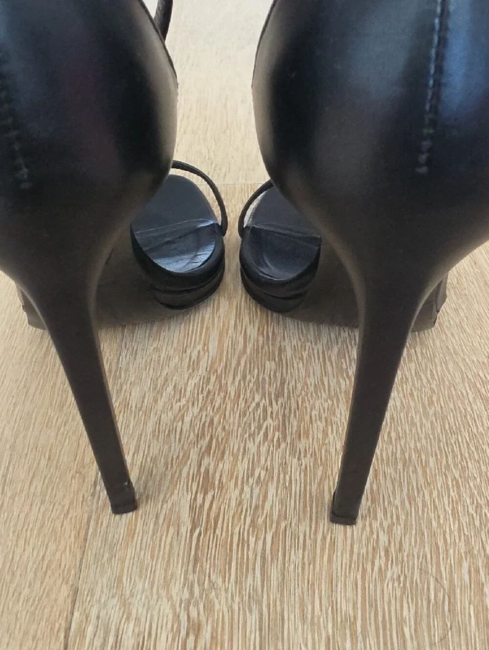 Saint Laurent 'Jane' Stiletto Sandals - Picture 5 of 11